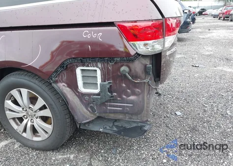 2014 Honda Odyssey Ex из США, поврежденный, VIN 5FNRL5H46EB043592